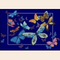 Набор для вышивания нитками DIMENSIONS "Экзотические бабочки" 